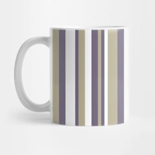 Gray & Lavender Stripes Mug